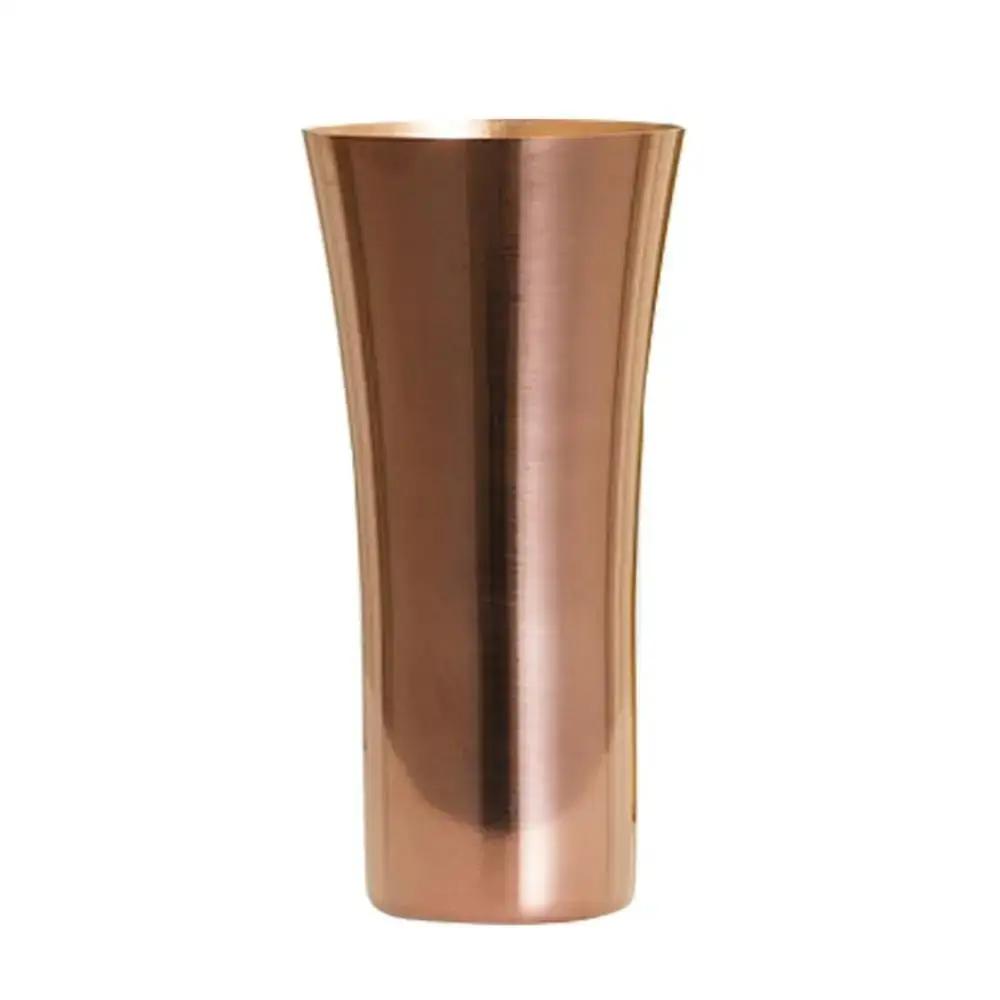 Brown Metal Vase