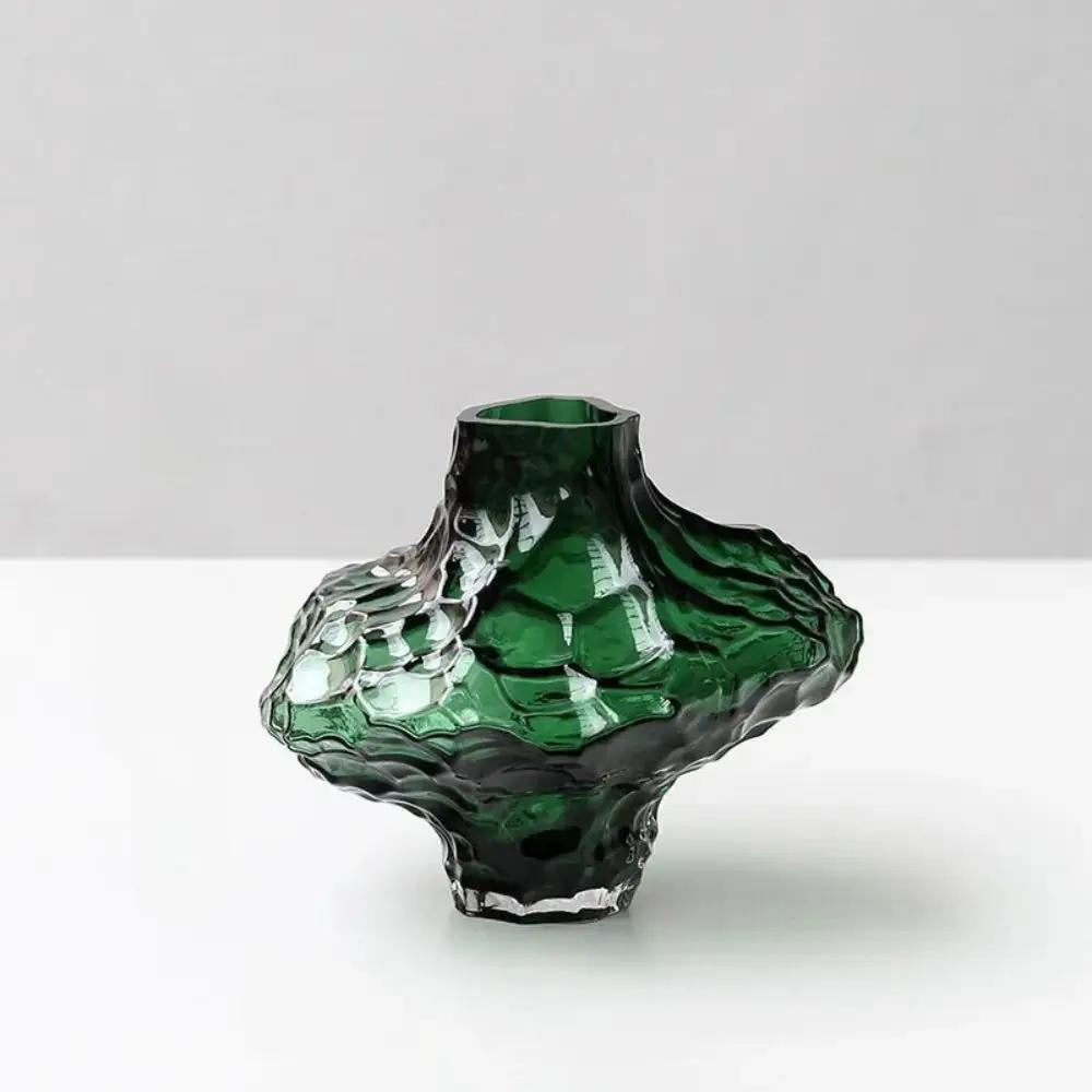 Medium Sized Emerald Green Vase