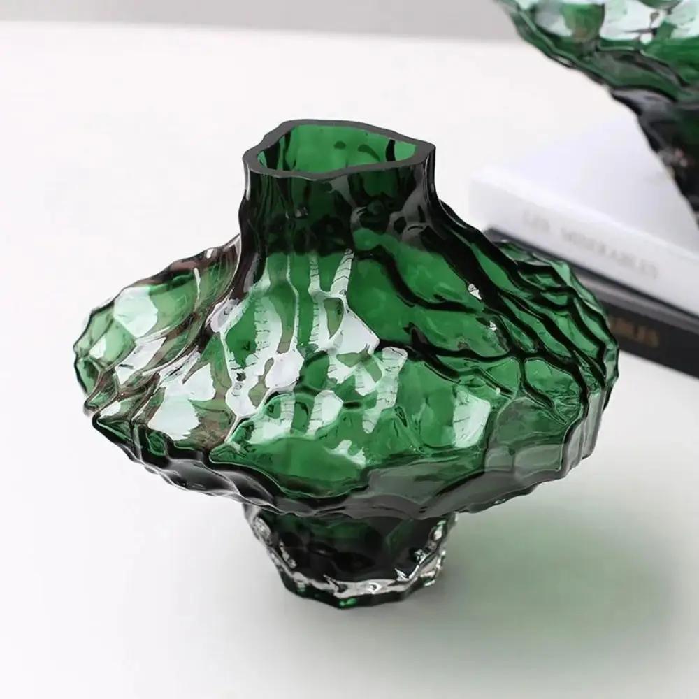 Large Emerald Green Vase