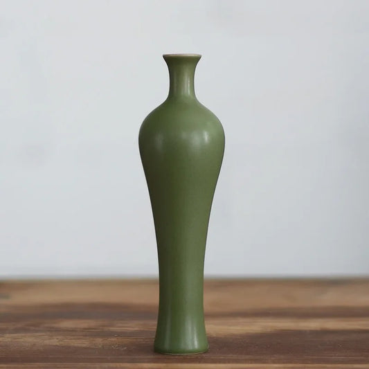 Olive Green Vase