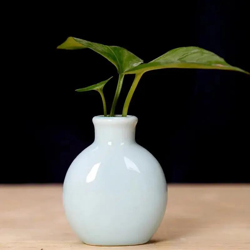 Small Bud Vase in Light Blue