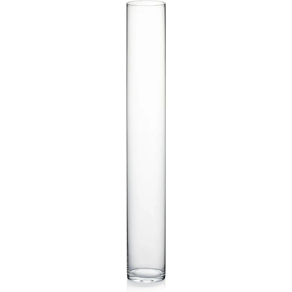 Tall Cylinder Vase on a white background